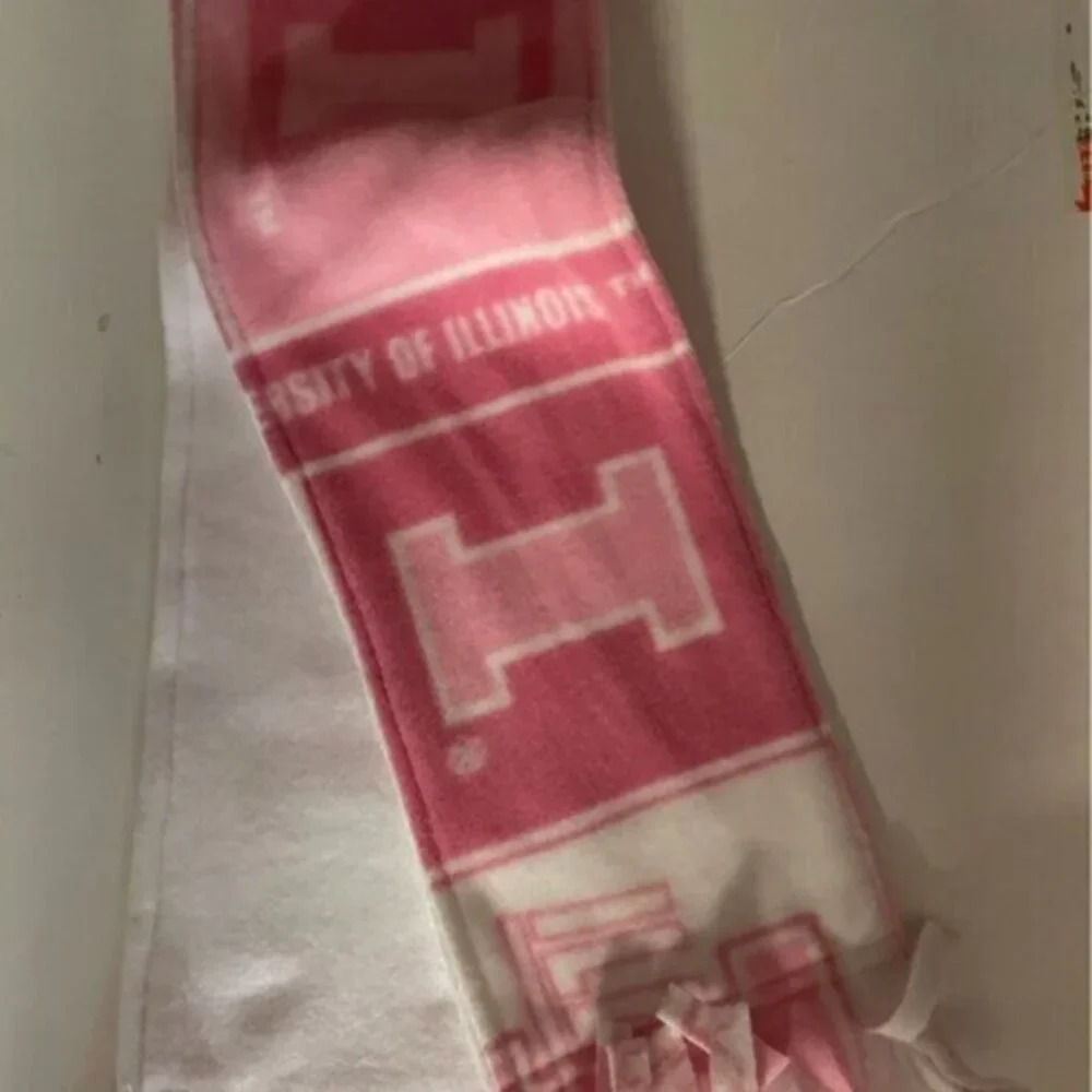 University of Illinois Fleece Scarf